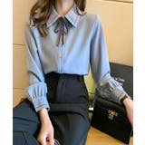 配色ステッチボウタイシャツ【SHOPLIST限定 新作 春 夏 秋 冬】 | SEU | 詳細画像21 