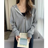 サーマル生地で着心地抜群！ZIPパーカー ジップパーカー カジュアル【SHOPL… | SEU | 詳細画像5 