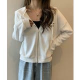 サーマル生地で着心地抜群！ZIPパーカー ジップパーカー カジュアル【SHOPL… | SEU | 詳細画像14 