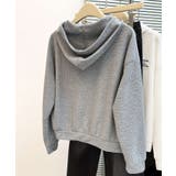 サーマル生地で着心地抜群！ZIPパーカー ジップパーカー カジュアル【SHOPL… | SEU | 詳細画像17 