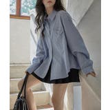 ストライプオーバーサイズシャツ【SHOPLIST限定 新作 春 夏 秋】 | SEU | 詳細画像19 
