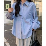 ストライプオーバーサイズシャツ【SHOPLIST限定 新作 春 夏 秋】 | SEU | 詳細画像12 
