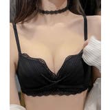 【2点セット】ノンワイヤー セクシーレース ブラ＆ショーツセット【SHOPLIS… | SEU | 詳細画像12 