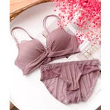 【2点セット】ノンワイヤー セクシーレース ブラ＆ショーツセット【SHOPLIS… | SEU | 詳細画像24 