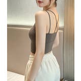 カップ付きキャミソールブラトップ【SHOPLIST限定 新作 春 夏 秋 冬】 | SEU | 詳細画像6