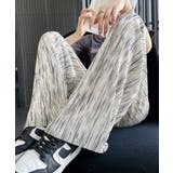 【低身長さん向け】ニュアンス柄プリーツワイドパンツ【SHOPLIST限定 新作 … | SEU | 詳細画像8 