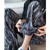 【低身長さん向け】ニュアンス柄プリーツワイドパンツ【SHOPLIST限定 新作 … | SEU | 詳細画像20 