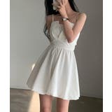バックリボンバルーンミニワンピース【SHOPLIST限定 新作 春 夏 秋】 | SEU | 詳細画像4 