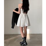 バックリボンバルーンミニワンピース【SHOPLIST限定 新作 春 夏 秋】 | SEU | 詳細画像11 