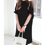 ブラック | チュニックTシャツ【SHOPLIST限定 新作 春 夏 秋】 | SEU