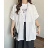 半袖テーラードジャケット【SHOPLIST限定 新作 春 夏 秋】 | SEU | 詳細画像11