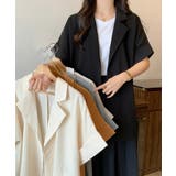 半袖テーラードジャケット【SHOPLIST限定 新作 春 夏 秋】 | SEU | 詳細画像36