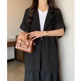 半袖テーラードジャケット【SHOPLIST限定 新作 春 夏 秋】 | SEU | 詳細画像37