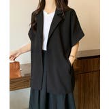 半袖テーラードジャケット【SHOPLIST限定 新作 春 夏 秋】 | SEU | 詳細画像38