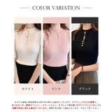 パールスリットハーフネックリブ半袖ニット【SHOPLIST限定 新作 春 | SEU | 詳細画像2 