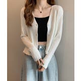 Vネックリブニットカーディガン【SHOPLIST限定 新作 春 夏 秋 冬】 | SEU | 詳細画像6 