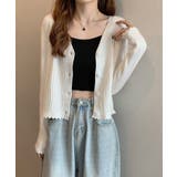 Vネックリブニットカーディガン【SHOPLIST限定 新作 春 夏 秋 冬】 | SEU | 詳細画像7 