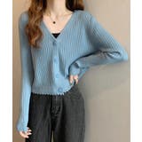 Vネックリブニットカーディガン【SHOPLIST限定 新作 春 夏 秋 冬】 | SEU | 詳細画像22 