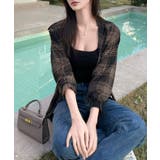 シアーチェックシャツ【SHOPLIST限定 新作 春 夏 秋 冬】 | SEU | 詳細画像18 