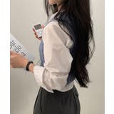 ショート丈ベーシッククロップドシャツ【SHOPLIST限定 新作 春 夏 秋】 | SEU | 詳細画像8 
