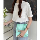 ぽこぽこ素材の涼感シアサッカー風 半袖トップス【SHOPLIST限定 新作 | SEU | 詳細画像5 