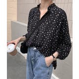 ランダムドットシフォンブラウス【SHOPLIST限定 新作 春 夏 秋】 | SEU | 詳細画像9