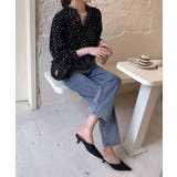 ランダムドットシフォンブラウス【SHOPLIST限定 新作 春 夏 秋】 | SEU | 詳細画像13