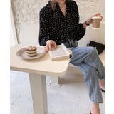ランダムドットシフォンブラウス【SHOPLIST限定 新作 春 夏 秋】 | SEU | 詳細画像14
