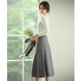 パールボタン付きプチハイネックニットプルオーバー | SAISON DE PAPILLON | 詳細画像14