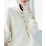 カジュアルハイネックニットチュニック | SAISON DE PAPILLON  | 詳細画像39 