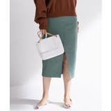 コーデュロイセンタースリットナロースカート | SAISON DE PAPILLON | 詳細画像16