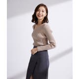 コーデュロイセンタースリットナロースカート | SAISON DE PAPILLON | 詳細画像30