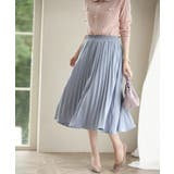 ブルー | プリーツスカート 秋 冬 | SAISON DE PAPILLON