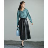 バックVネックシフォンブラウス | SAISON DE PAPILLON | 詳細画像29