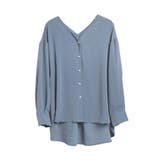 バックVネックシフォンブラウス | SAISON DE PAPILLON | 詳細画像24