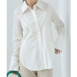 ビッグカラーシャツブラウス | SAISON DE PAPILLON  | 詳細画像4