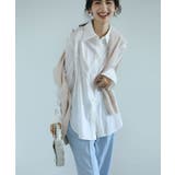 ビッグカラーシャツブラウス | SAISON DE PAPILLON  | 詳細画像5