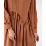 Aラインスモックワンピース ハイウエスト ゆったり | SEU | 詳細画像14