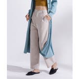 ワンタックストレートワイドパンツ | SAISON DE PAPILLON | 詳細画像7