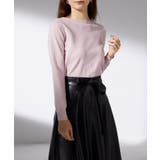 フェイクレザーAラインフレアスカート | SAISON DE PAPILLON  | 詳細画像4