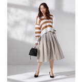 プリーツスカート風ガウチョパンツ | SAISON DE PAPILLON | 詳細画像18