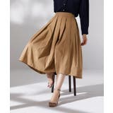 キャメル | プリーツスカート風ガウチョパンツ | SAISON DE PAPILLON
