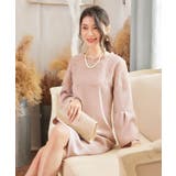 胸元レースデザインパーティードレス・結婚式ワンピース | DRESS+ | 詳細画像19 