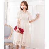 アイボリー | 結婚式 ワンピース パーティードレス | DRESS+