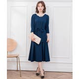 ブルー | ワンピース ドレス 結婚式 | DRESS+