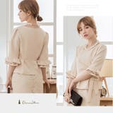 結婚式ワンピース・お呼ばれパーティードレス/スカートレースセットアップドレス | DRESS+ | 詳細画像13 