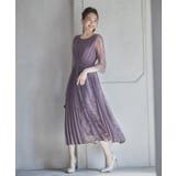 パープル | パーティードレス ドレス ドレスワンピース | DRESS+