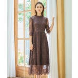 ブラウン | パーティードレス ドレス ドレスワンピース | DRESS+