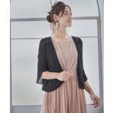 ブラック | ボレロ パーティードレス ドレス | DRESS+