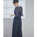 レースブラウス ジャンプスーツ セットアップ | DRESS+ | 詳細画像12 